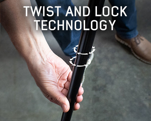 HD Nomadic 270 LTE Awning - Driver Side - Dark Gray with Black Travel Cover Universal