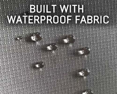 HD Nomadic 270 Degree Awning - Driver Side - Dark Gray Awning with Black Cover