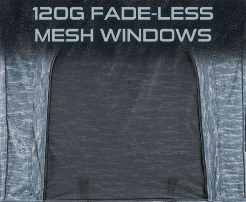 XD Lhotse Clam Shell Aluminum Hard Shell Roof Top Tent, Blue Body & Black Rainfly