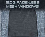 XD Lhotse Clam Shell Aluminum Hard Shell Roof Top Tent, Blue Body & Black Rainfly