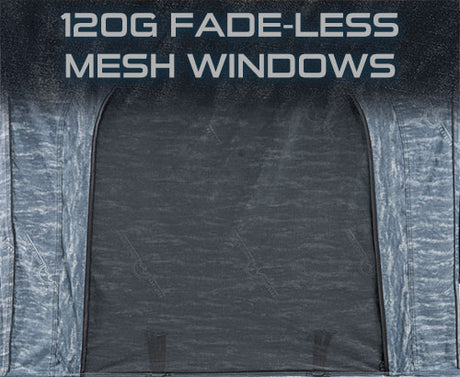 XD Lhotse Clam Shell Aluminum Hard Shell Roof Top Tent, Blue Body & Black Rainfly