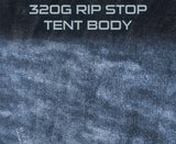 XD Sherpa Hybrid Soft Shell Roof Top Tent, Blue Body & Black Rainfly