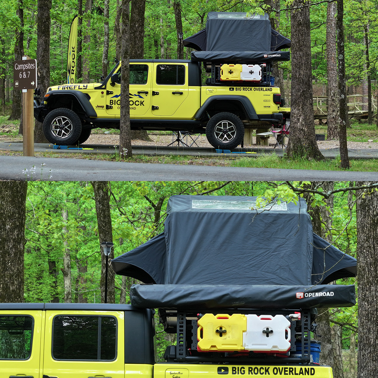 OPENROAD Soft Roof Top Tent