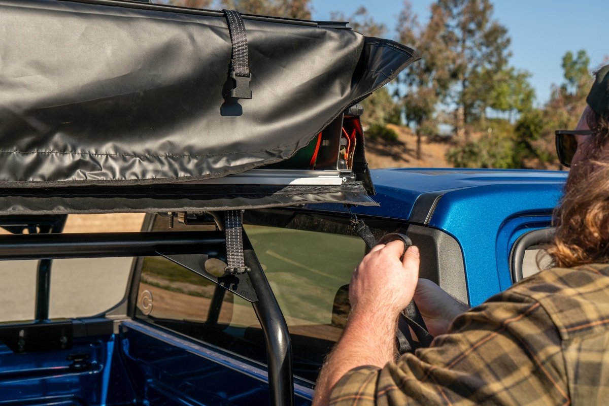 Tuff Stuff Trailhead Pro Soft Shell Rooftop Tent — Four-Season, Two-Person