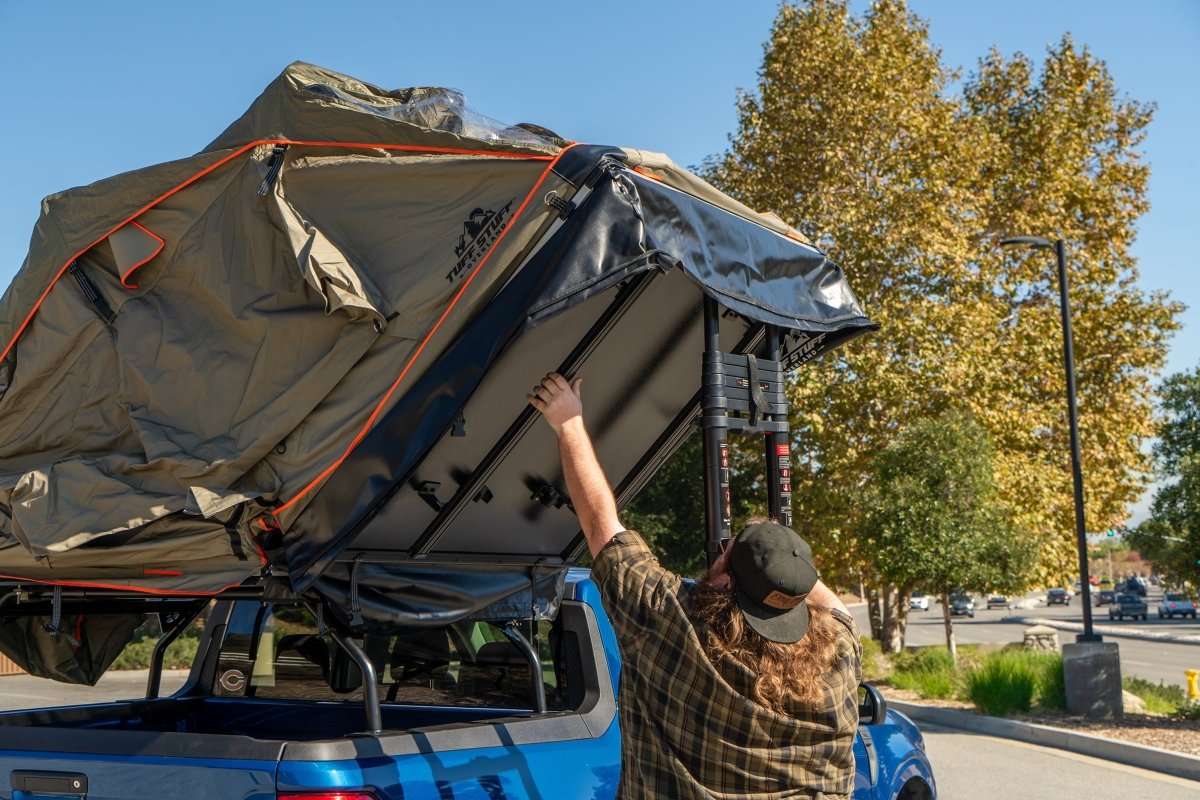 Tuff Stuff Trailhead Pro Soft Shell Rooftop Tent — Four-Season, Two-Person
