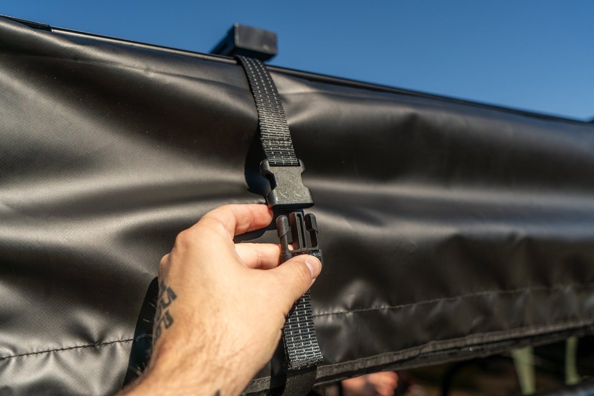 Tuff Stuff Trailhead Pro Soft Shell Rooftop Tent — Four-Season, Two-Person