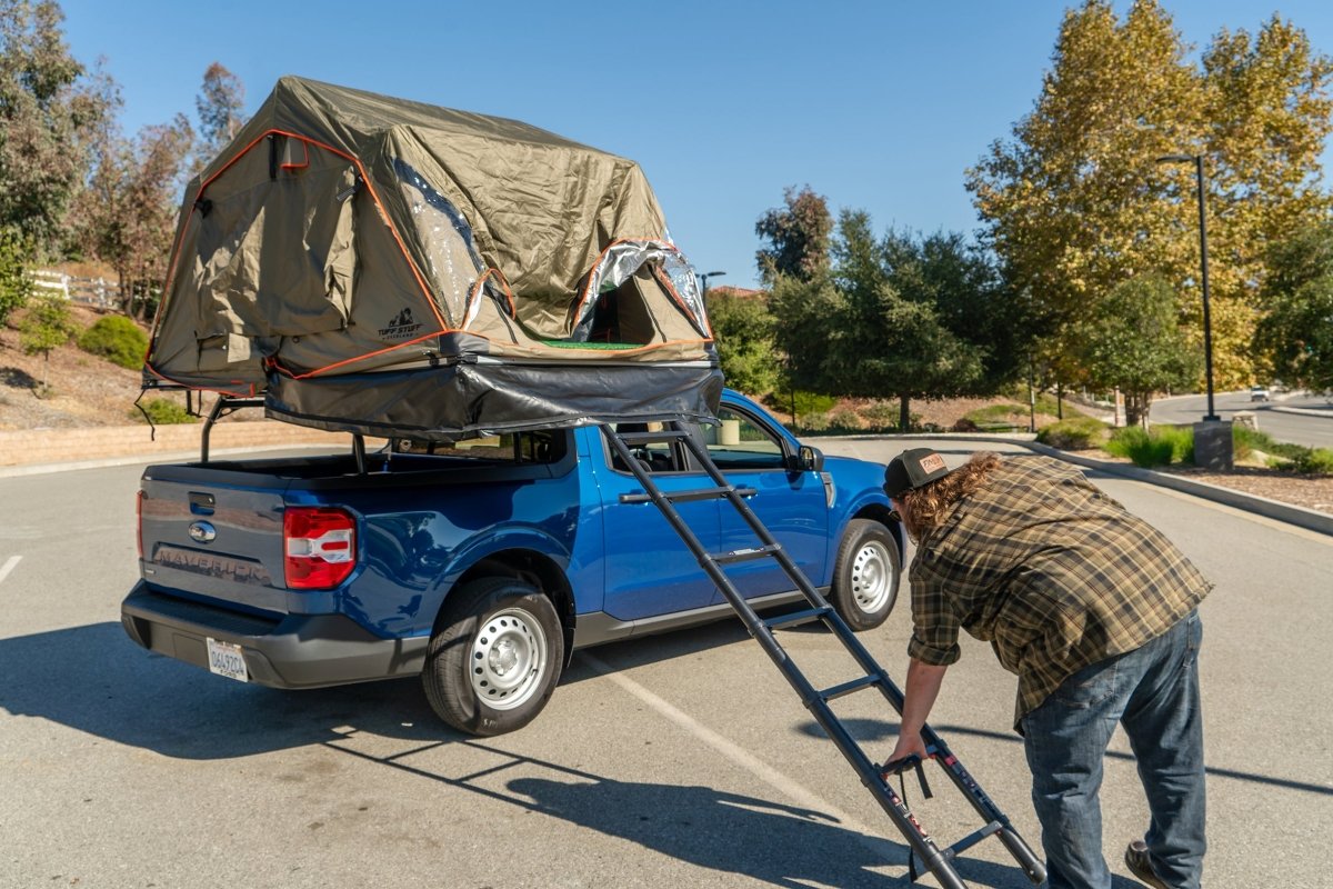 Tuff Stuff Trailhead Pro Soft Shell Rooftop Tent — Four-Season, Two-Person