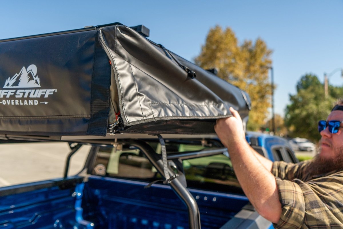 Tuff Stuff Trailhead Pro Soft Shell Rooftop Tent — Four-Season, Two-Person