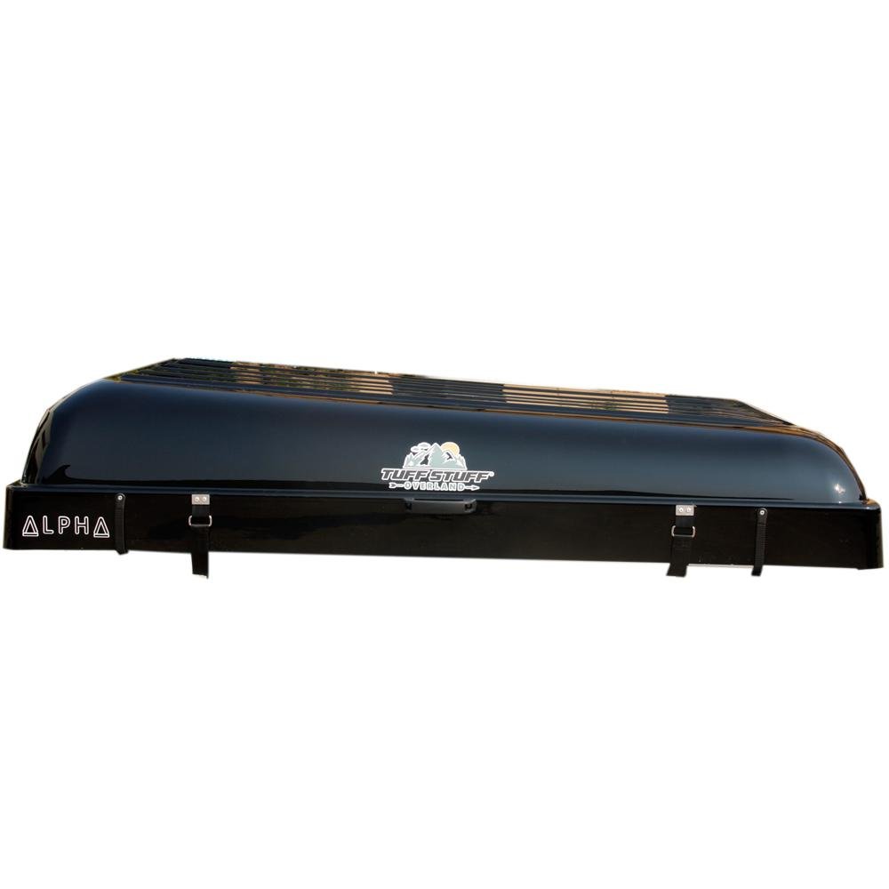 Tuff Stuff Alpha Hard Shell Rooftop Tent – 2–3 Person, ABS Construction, Black