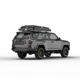 Tuff Stuff Alpha Hard Shell Rooftop Tent – 2–3 Person, ABS Construction, Black