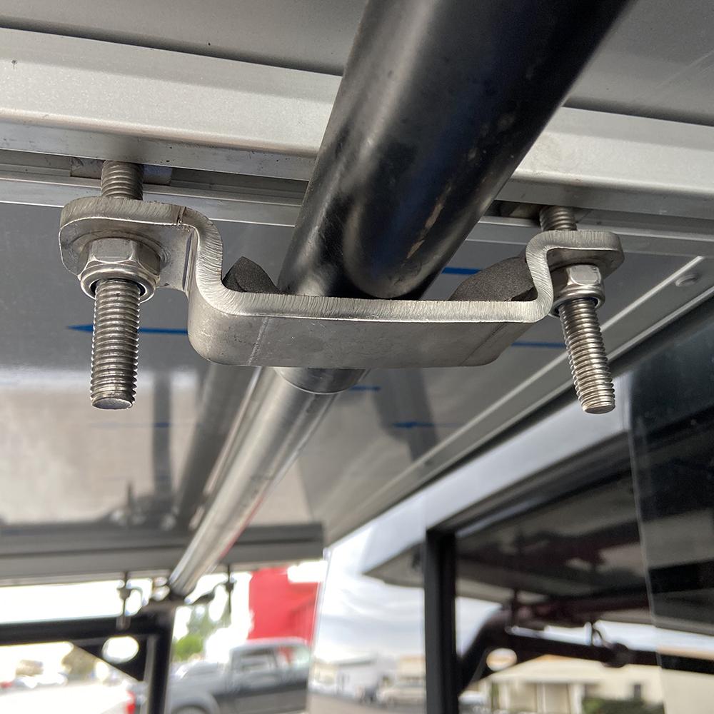 Tuff Stuff Alpha Hard Shell Rooftop Tent – 2–3 Person, ABS Construction, Black