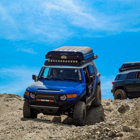 Tuff Stuff Alpha Hard Shell Rooftop Tent – 2–3 Person, ABS Construction, Black