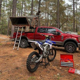 Tuff Stuff Alpha Hard Shell Rooftop Tent – 2–3 Person, ABS Construction, Black