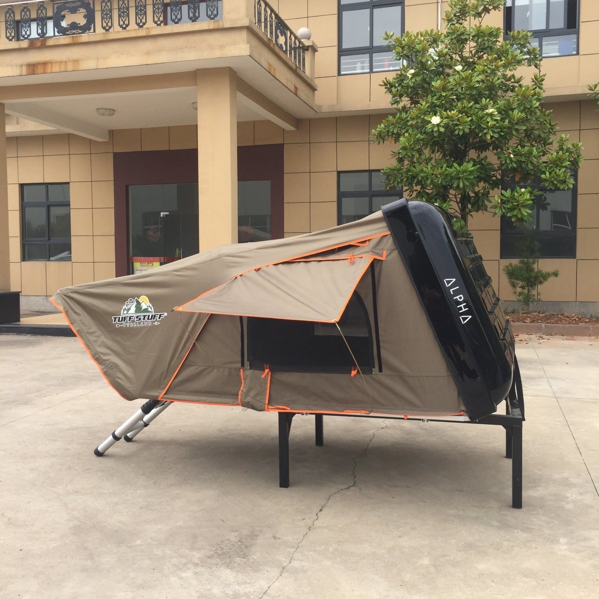 Tuff Stuff Alpha II ABS Hard Shell Rooftop Tent – 2 Person