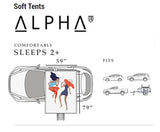 Tuff Stuff Alpha II ABS Hard Shell Rooftop Tent – 2 Person