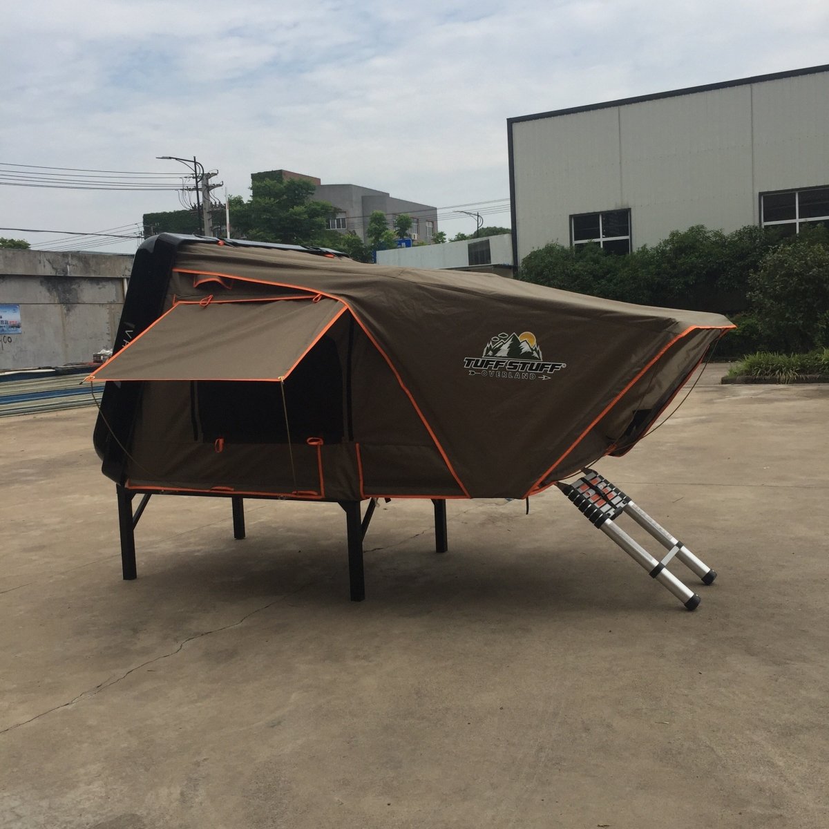 Tuff Stuff Alpha II ABS Hard Shell Rooftop Tent – 2 Person