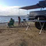 Truck or Car Awning, 4.5x6 Feet, Poly-Cotton Ripstop Fabric, Tan