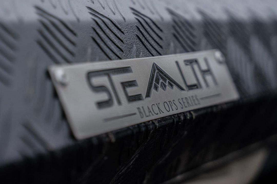 Tuff Stuff Stealth Aluminum Hard Shell Rooftop Tent – 3 Person