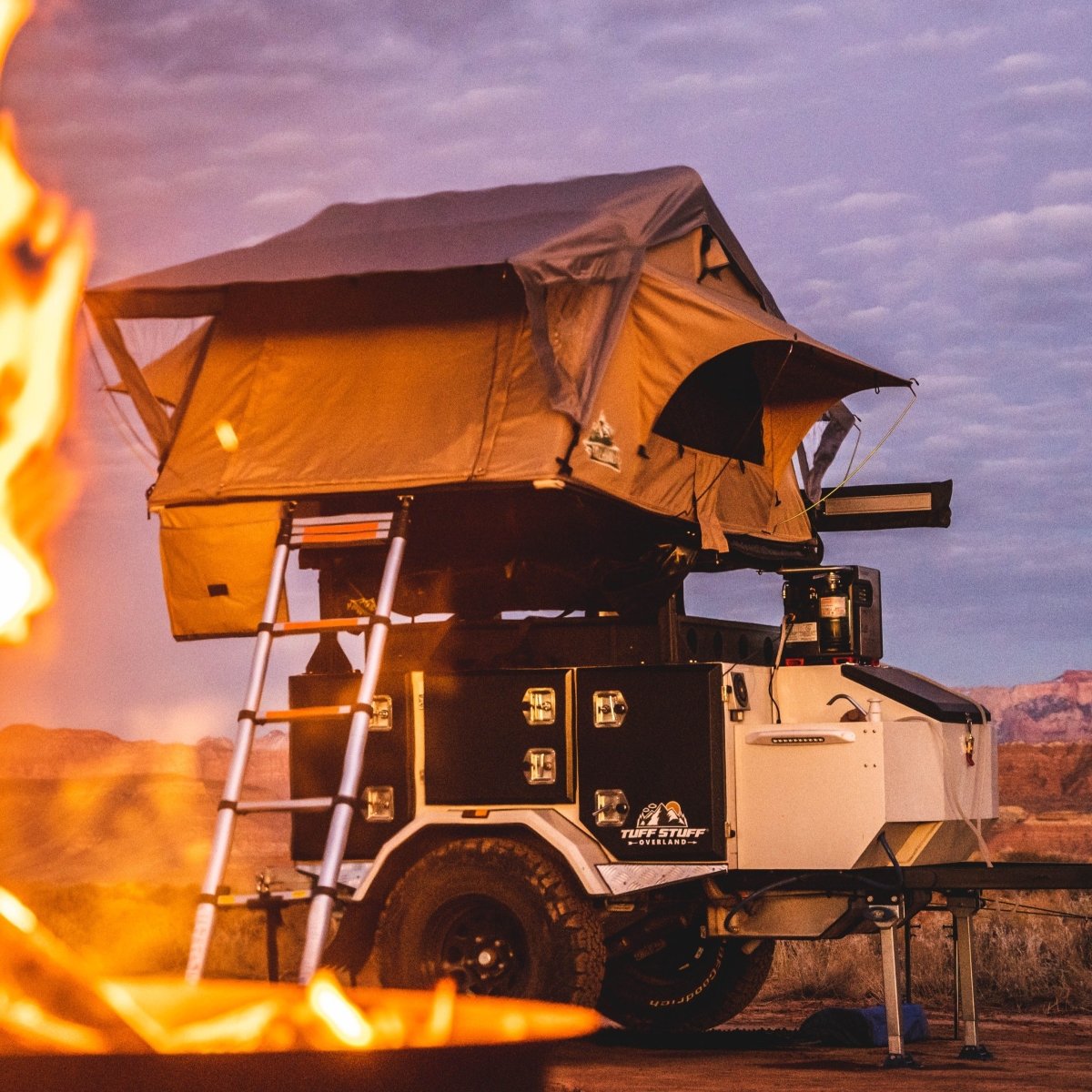 Tuff Stuff Trailhead Rooftop Tent — Softshell, 2 Person