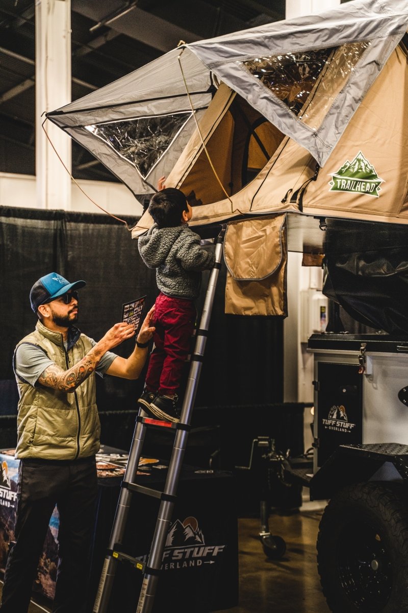 Tuff Stuff Trailhead Rooftop Tent — Softshell, 2 Person