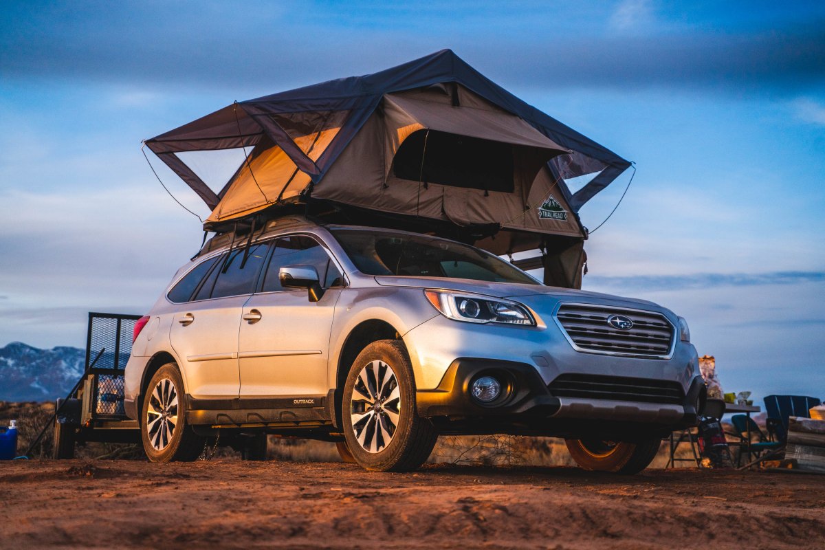 Tuff Stuff Trailhead Rooftop Tent — Softshell, 2 Person