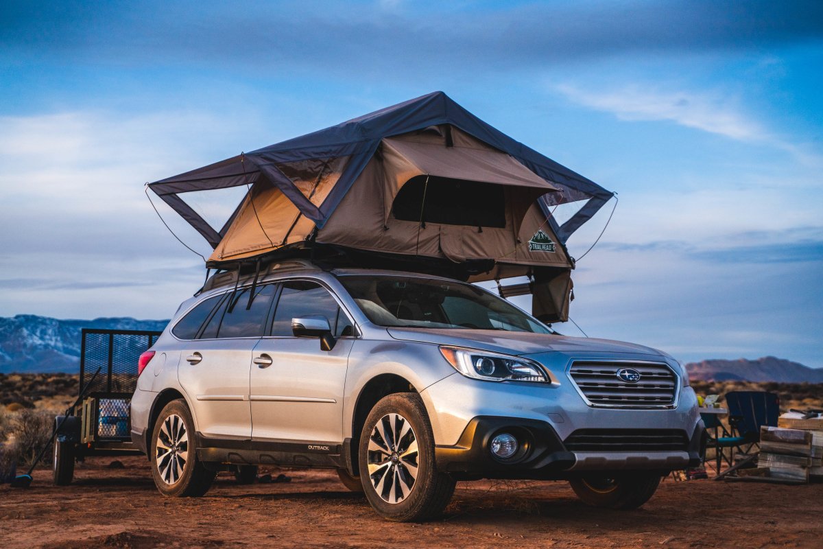 Tuff Stuff Trailhead Rooftop Tent — Softshell, 2 Person